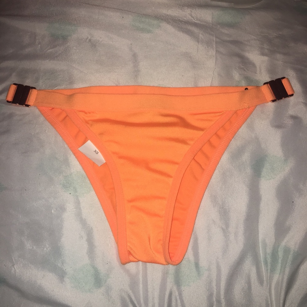 Bright Bikini Bottom Rose gold buckle